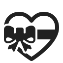 Heart-With-Ribbon icon