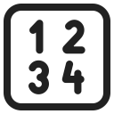 Input-Numbers icon