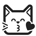 Kissing Cat icon