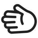 Leftwards Hand Default icon
