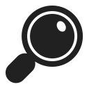 Magnifying-Glass-Tilted-Right icon