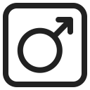 Male Sign icon