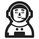 Man Astronaut Default icon
