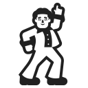 Man Dancing Default icon