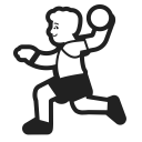 Man Playing Handball Default icon