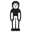 Man Standing Default icon
