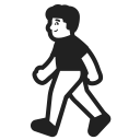 Man Walking Default icon
