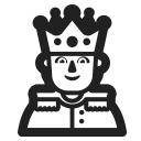 Person With Crown Default icon