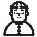 Person With Skullcap Default icon