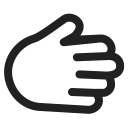 Rightwards Hand Default icon