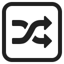Shuffle-Tracks-Button icon