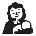 Woman Feeding Baby Default icon