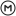 Circled M icon
