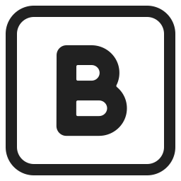 B Button Blood Type icon
