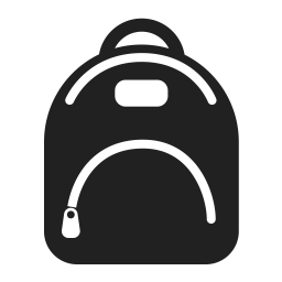 Backpack Icon | FluentUI Emoji Mono Iconpack | Microsoft