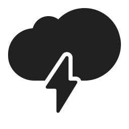 Cloud With Lightning icon