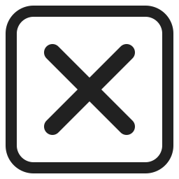 Cross Mark Button icon