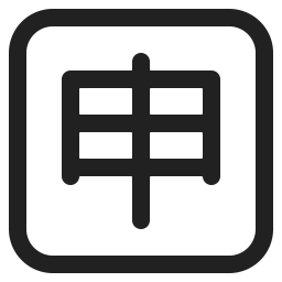Japanese Application Button icon