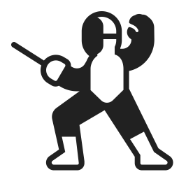 Person Fencing icon