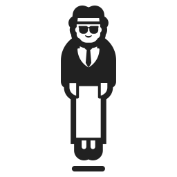 Person In Suit Levitating Default icon