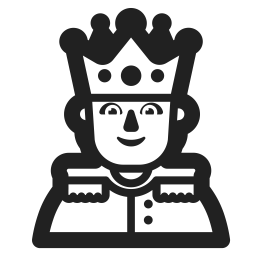 Person With Crown Default icon