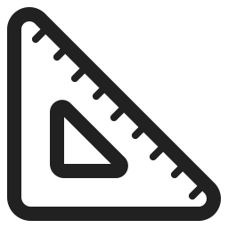 Triangular Ruler icon