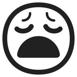 Weary Face icon