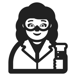 Woman Scientist Default icon