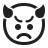Angry-Face-With-Horns icon