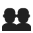 Busts In Silhouette icon