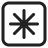 Eight-Spoked-Asterisk icon