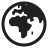Globe-Showing-Europe-Africa icon