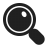 Magnifying Glass Tilted Left icon