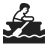 Man Rowing Boat Default icon