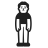 Man Standing Default icon