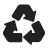 Recycling-Symbol icon