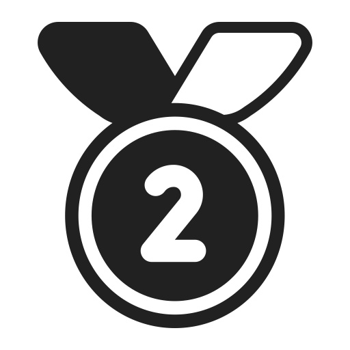 2nd-Place-Medal icon