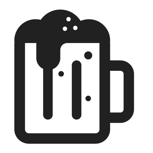 Beer Mug Icon | FluentUI Emoji Mono Iconpack | Microsoft