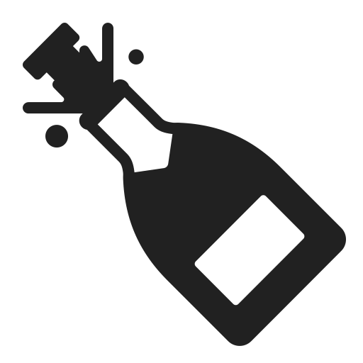 Bottle-With-Popping-Cork icon