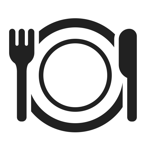 Fork-And-Knife-With-Plate icon