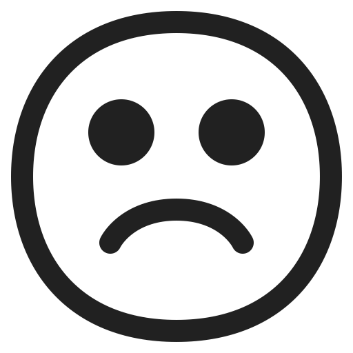 Frowning Face icon