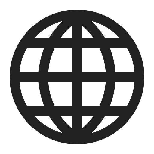 Globe-With-Meridians icon