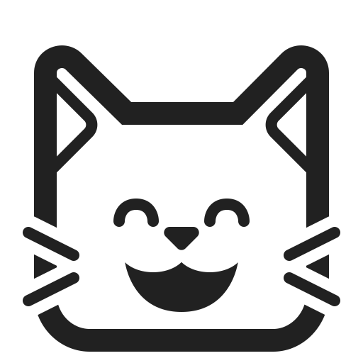 Grinning Cat With Smiling Eyes icon