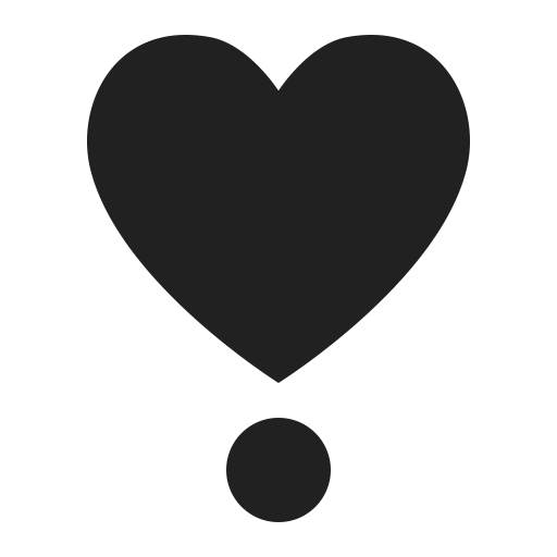 Heart-Exclamation icon