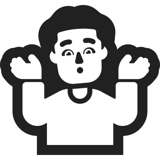Man-Shrugging-Default icon