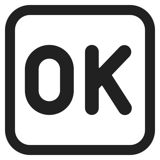 Ok-Button icon
