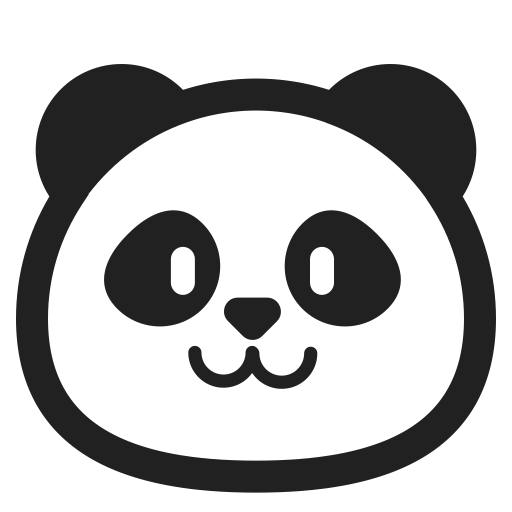Black Cat Icon, FluentUI Emoji Mono Iconpack