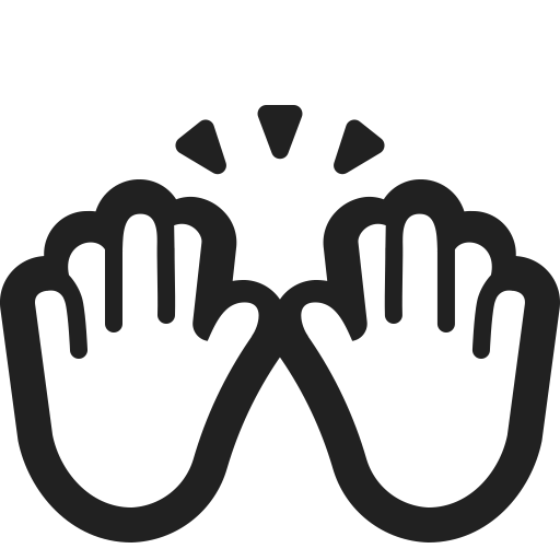 Raising-Hands-Default icon