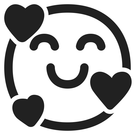 Smiling-Face-With-Hearts icon