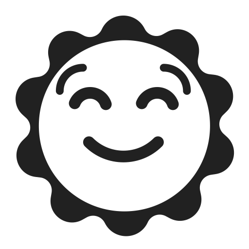 Sun-With-Face icon
